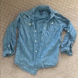 Gap kids size large button up